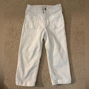 Crewcuts White Ankle Cropped Jeans